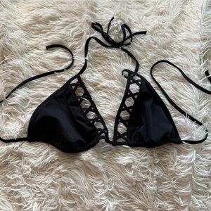 Victoria's Secret Black Lattice Bikini